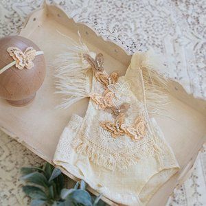 Butterflies Birthday Baby Girl outfit